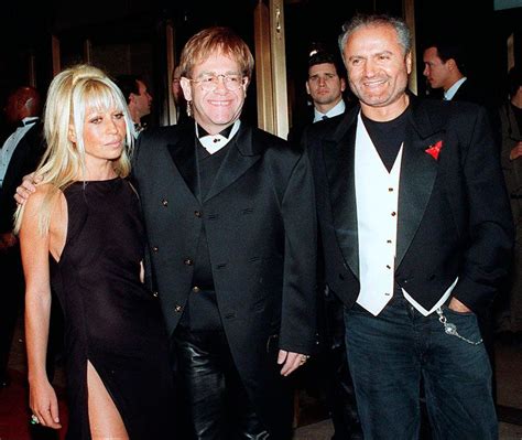 gianni versace relationship with elton john|gianni versace personal life.